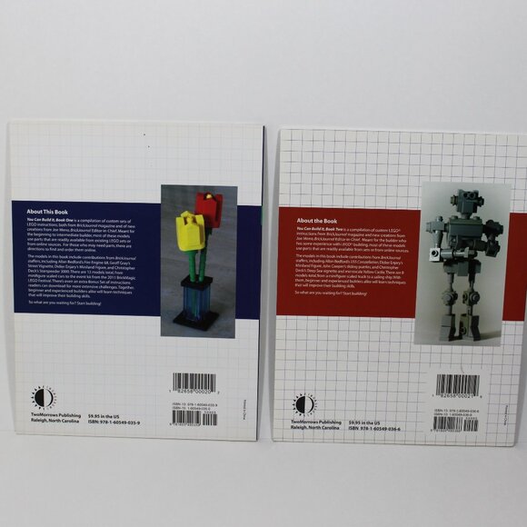 You Can Build It Book 1 & 2 LEGO Instruction Manuals – Custom Build LEGO - Picture 2 of 2